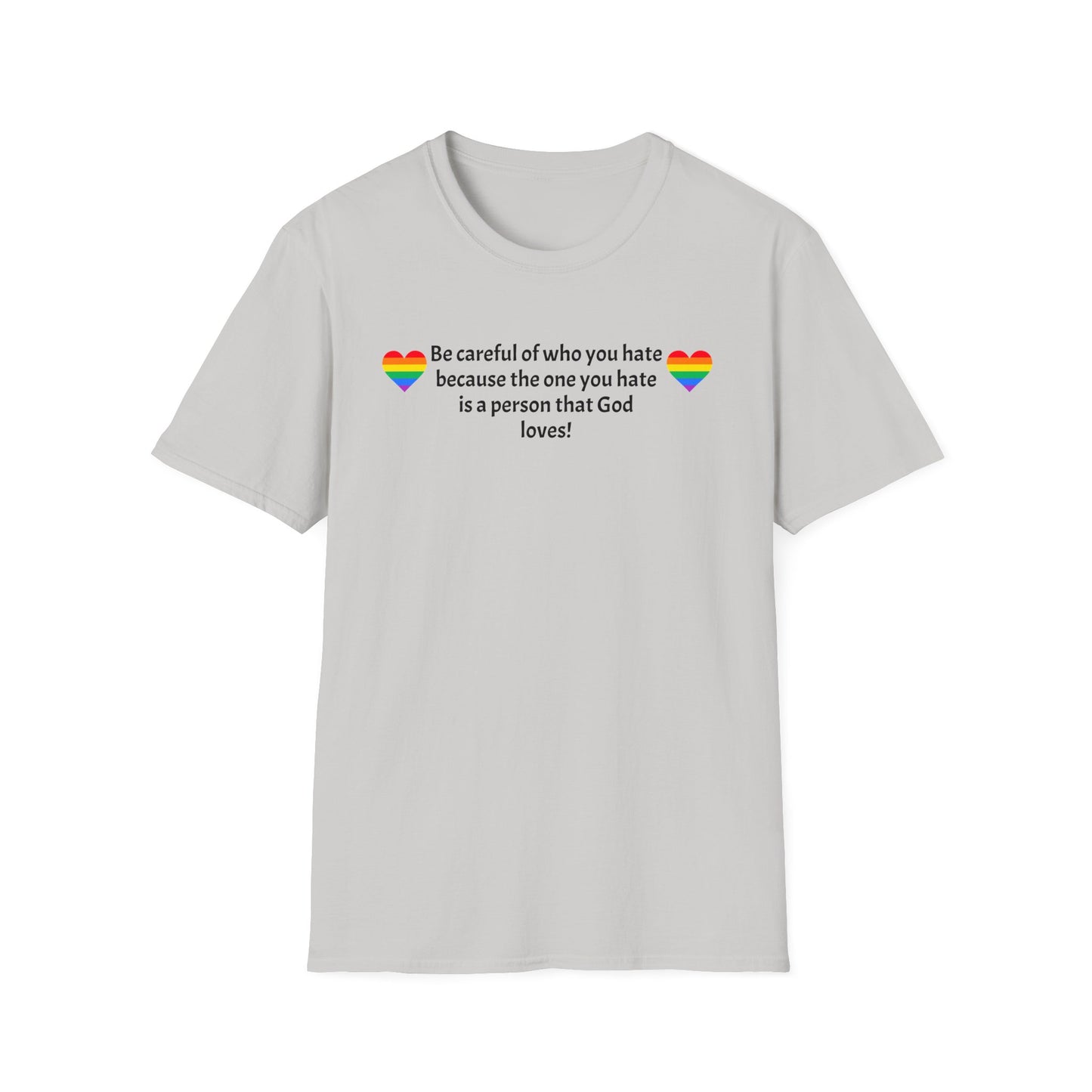 Be careful Unisex Softstyle T-Shirt