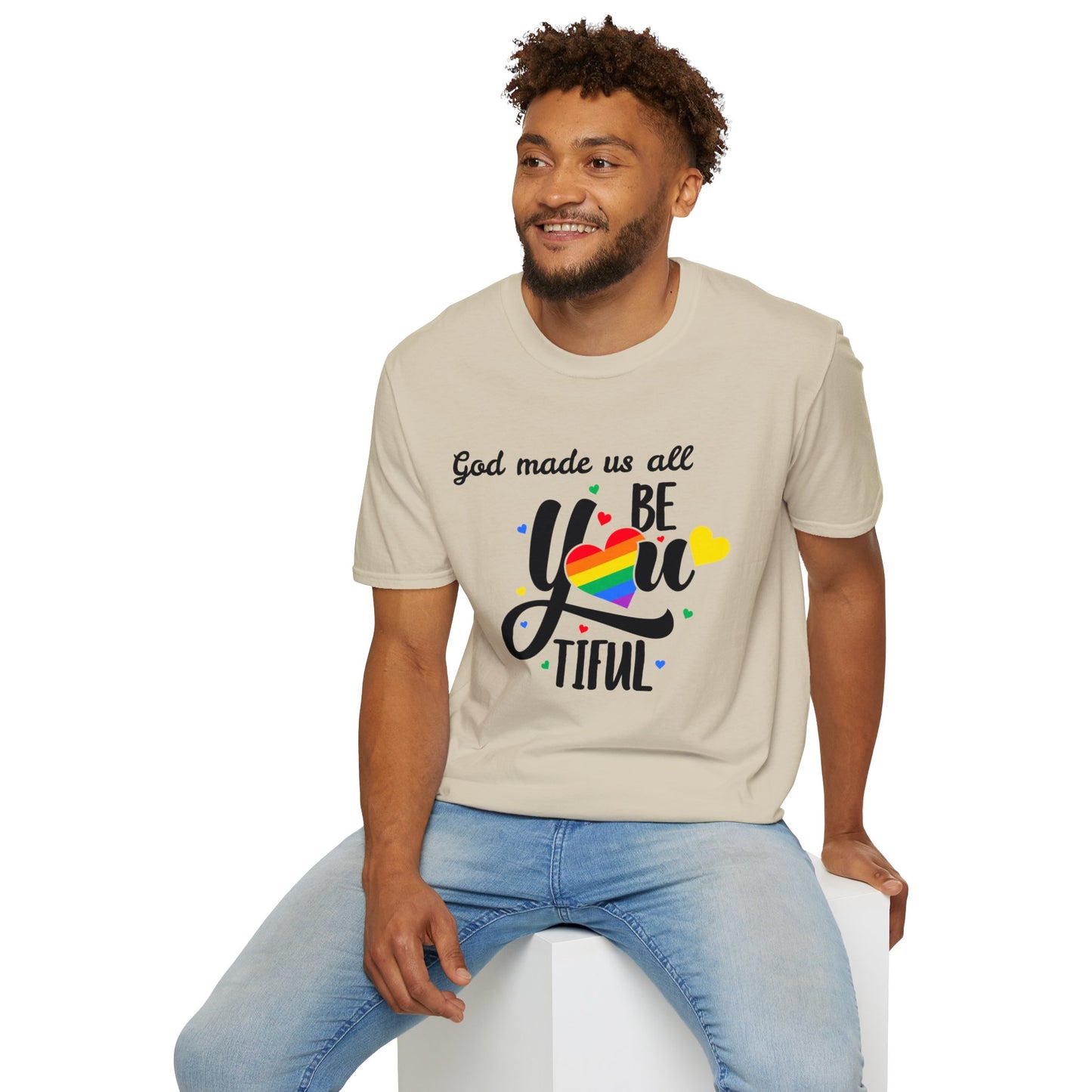 God Made Us Unisex Softstyle T-Shirt