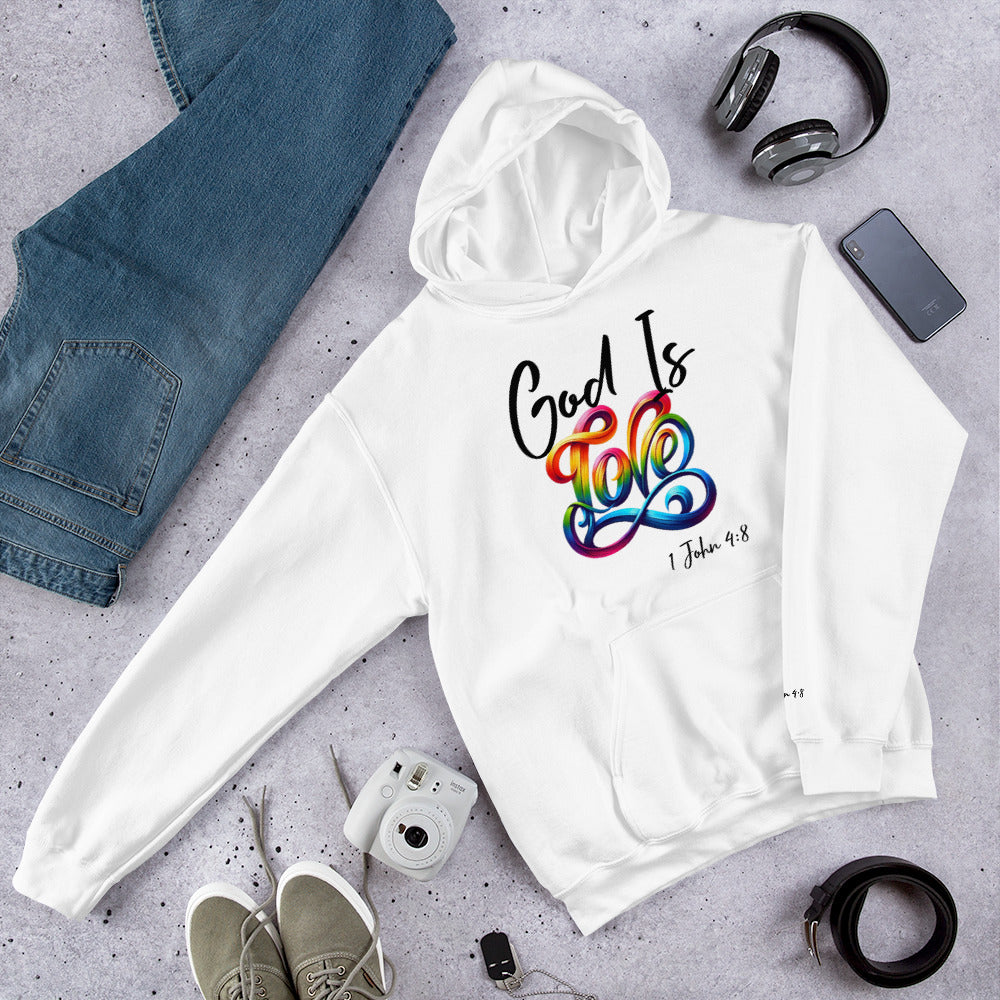 God is Love Unisex Hoodie