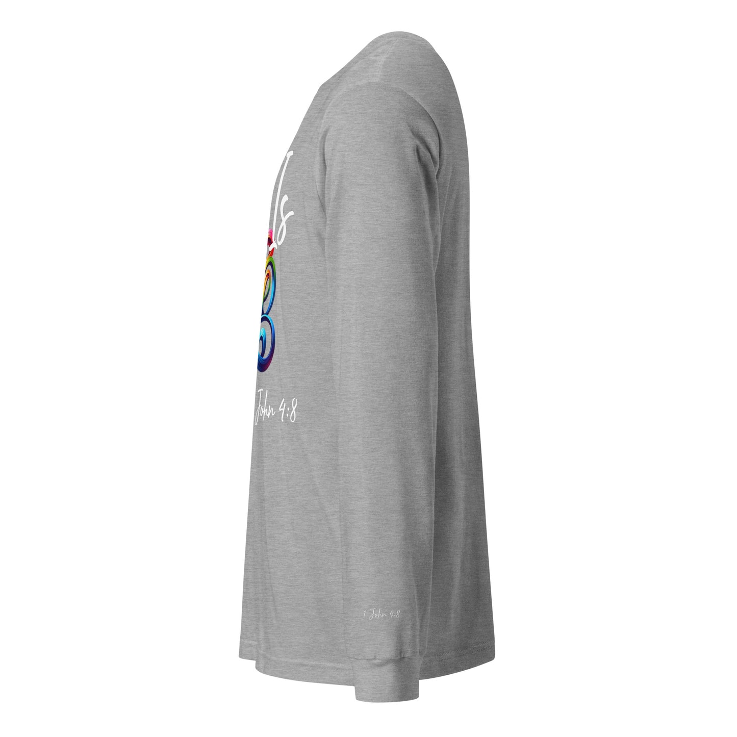 God is Love Dark Unisex Long Sleeve Tee