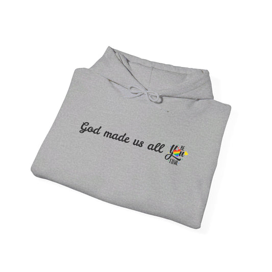 Hoodie - God Made Us Beautiful Reminder Unisex Sweatshirt