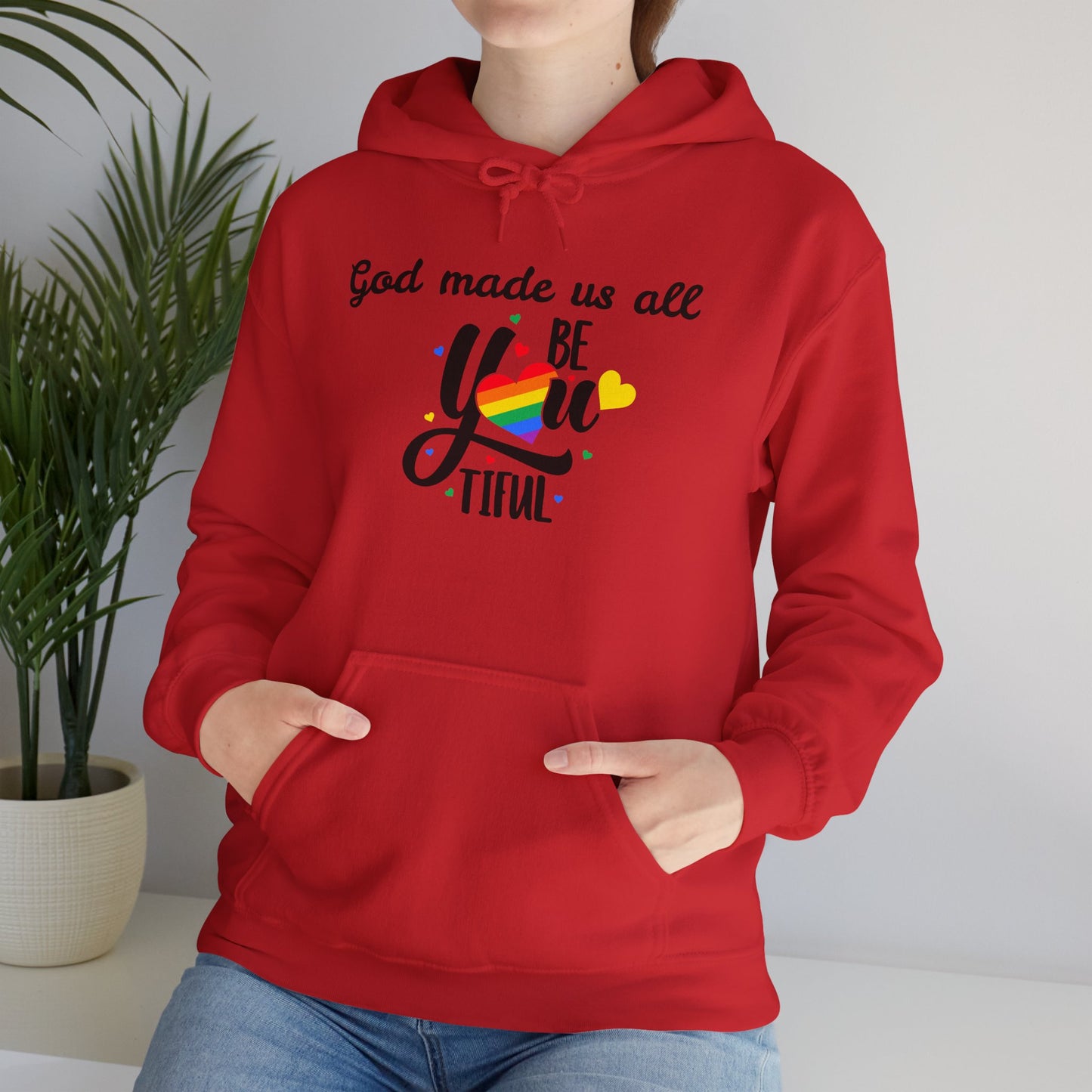 God Created Us All Beautiful Hoodie