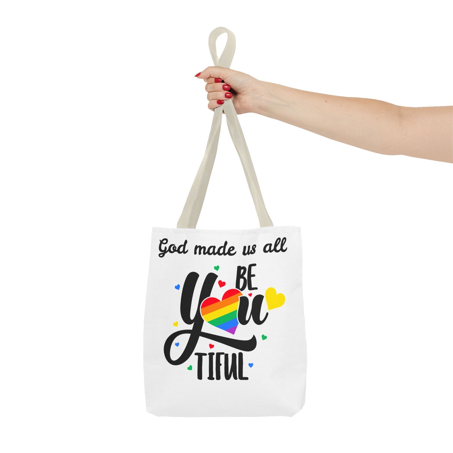 God made us all Tote Bag (AOP)