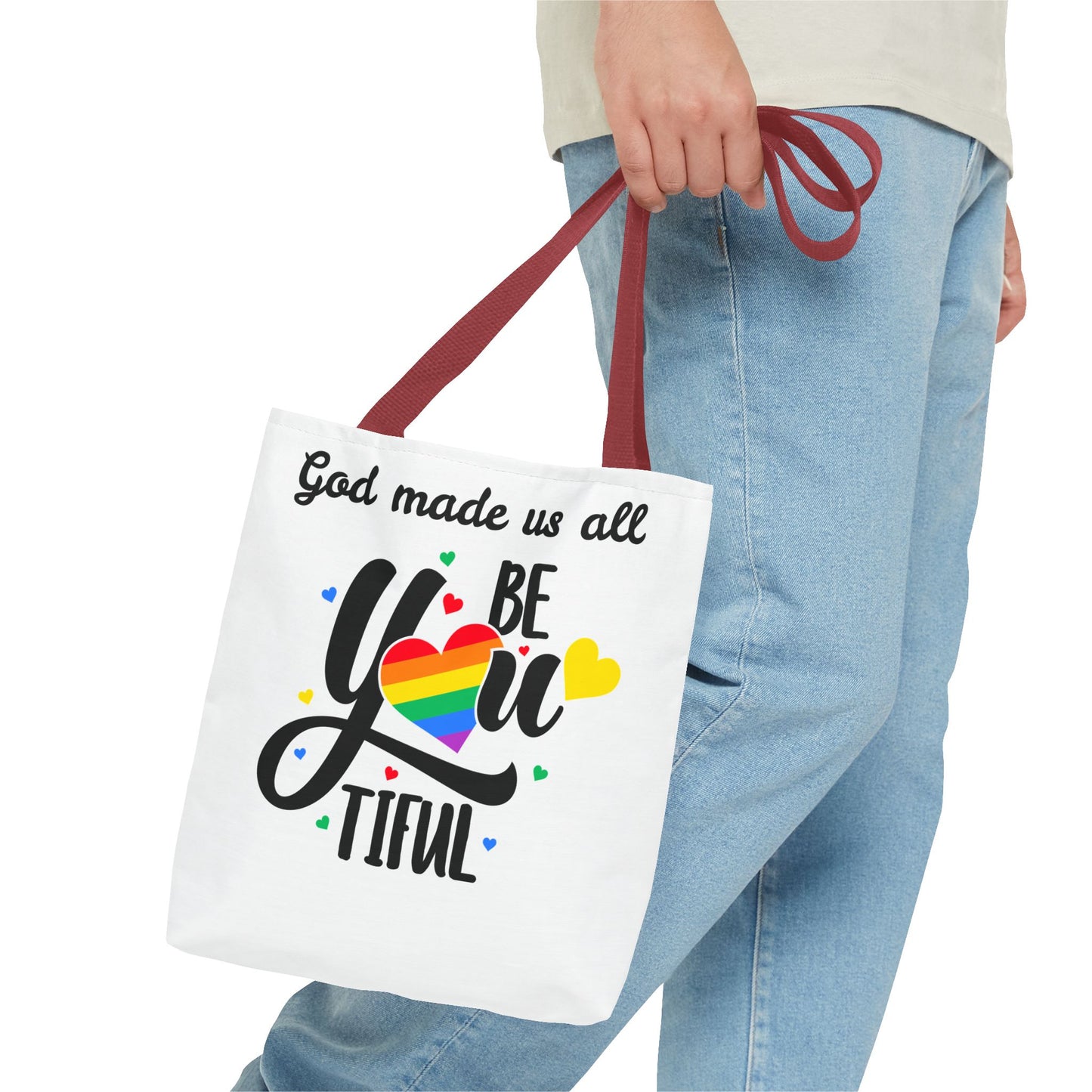 God made us all Tote Bag (AOP)