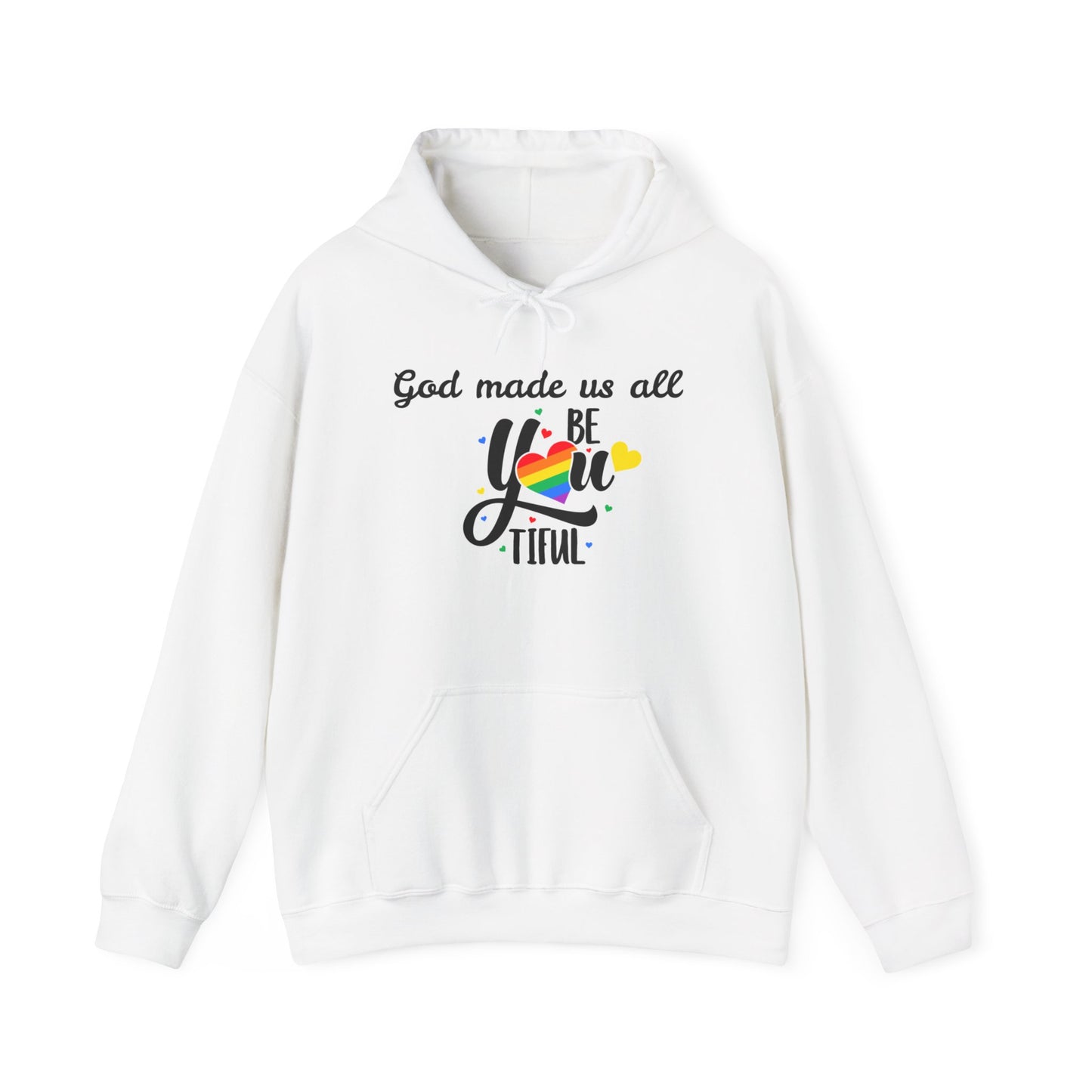 God Created Us All Beautiful Hoodie