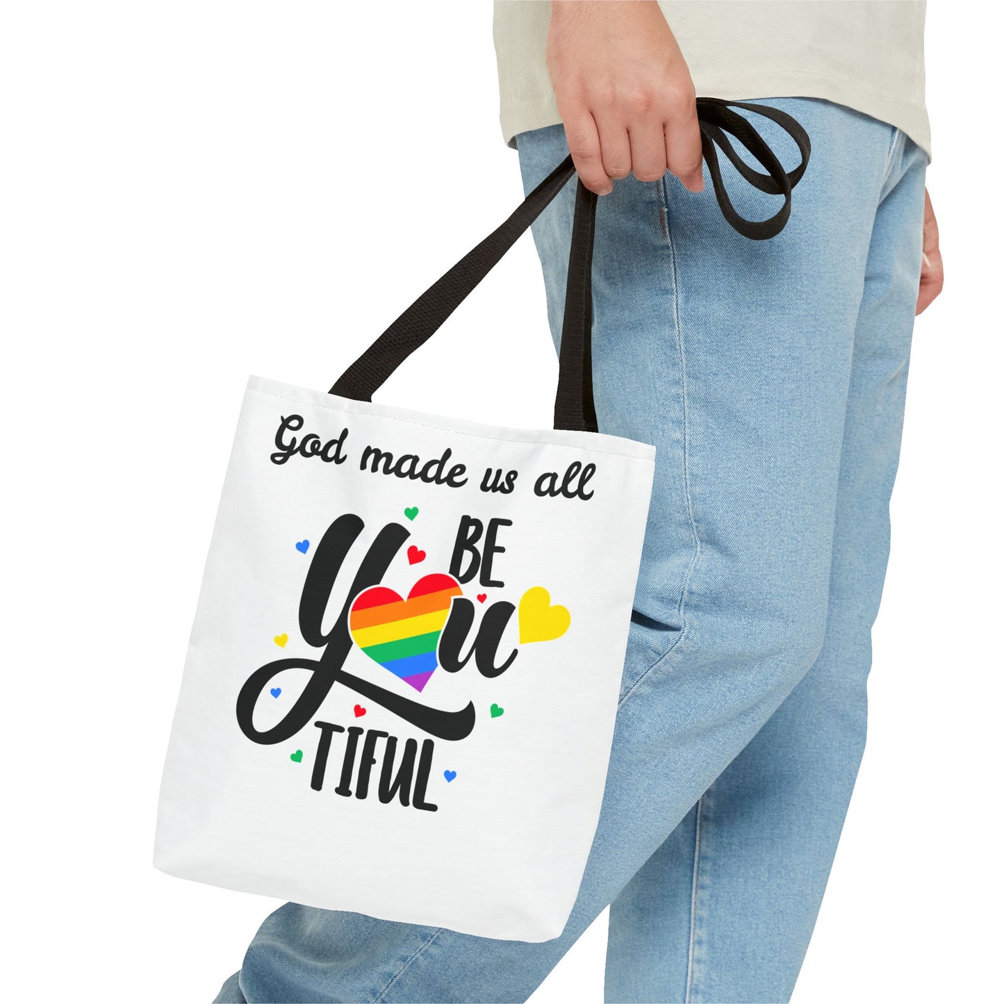 God made us all Tote Bag (AOP)