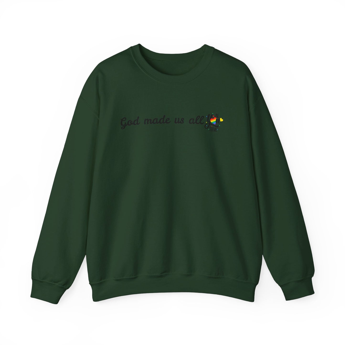 God made us all Unisex Heavy Blend™ Crewneck Sweatshirt