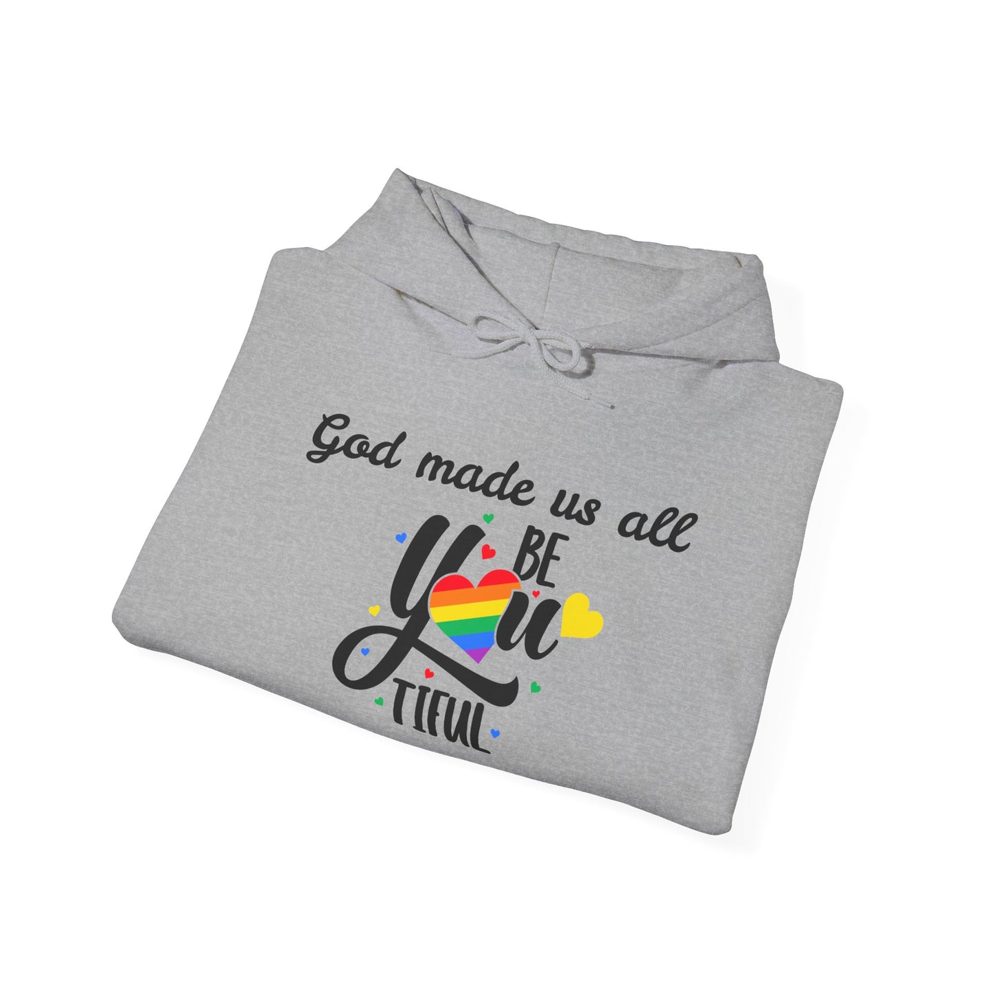 God Created Us All Beautiful Hoodie