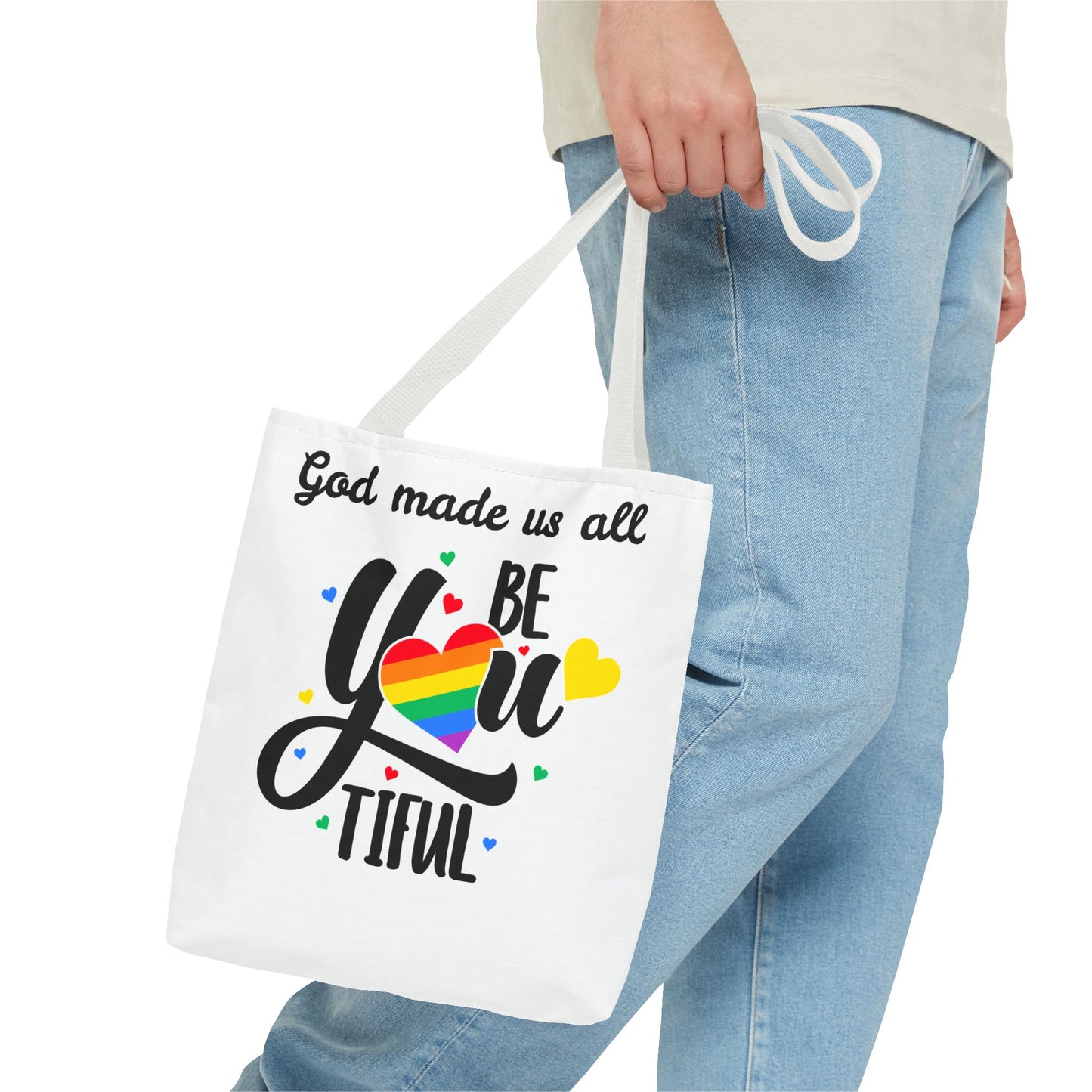 God made us all Tote Bag (AOP)