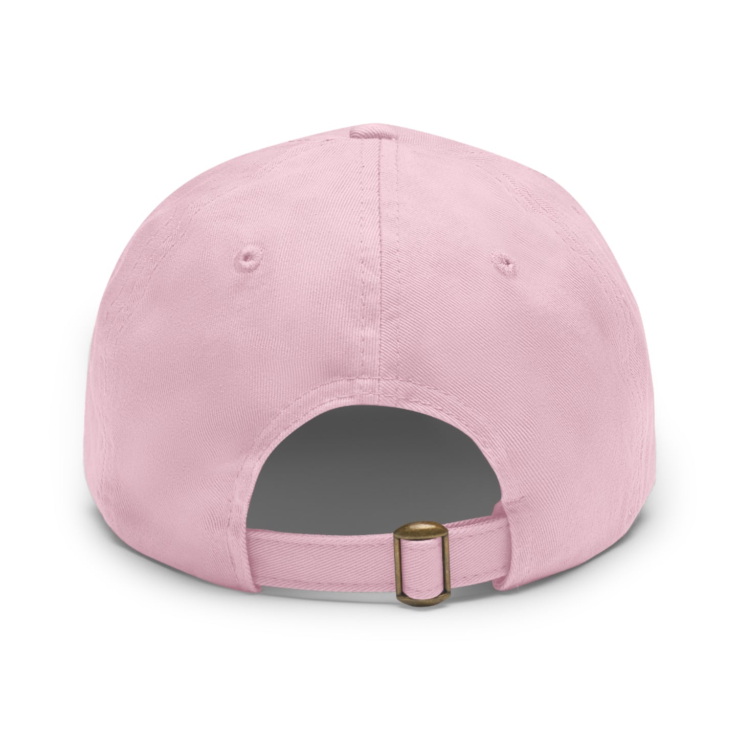 God Made Us All Dad Hat with Leather Patch (Rectangle)