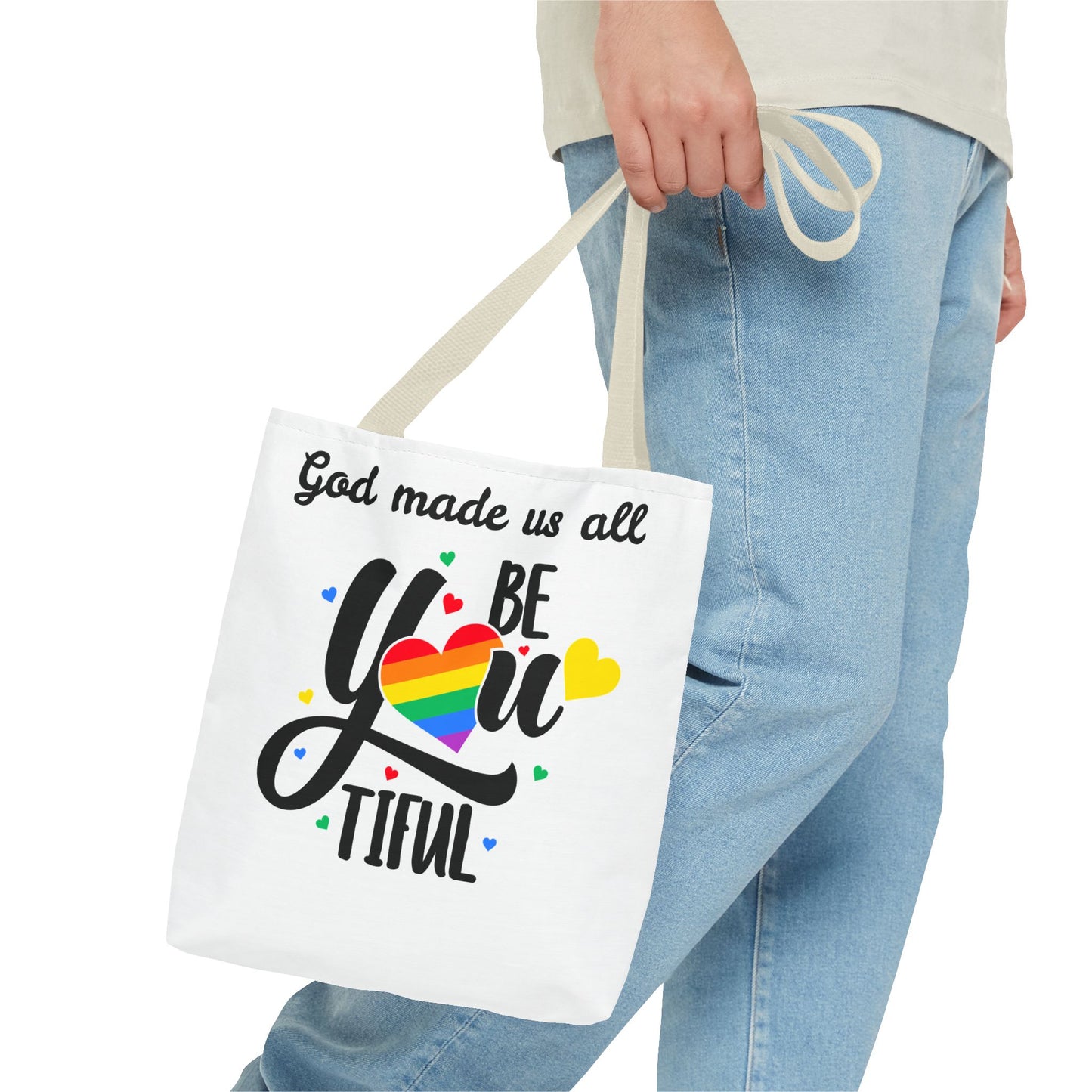 God made us all Tote Bag (AOP)