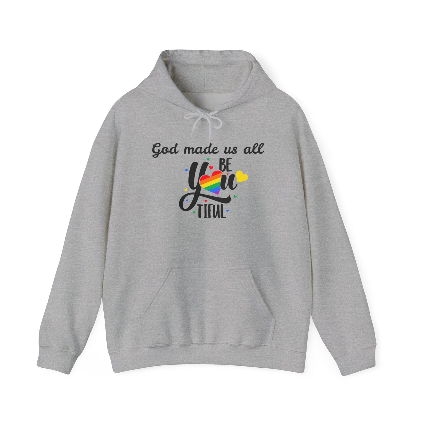 God Created Us All Beautiful Hoodie