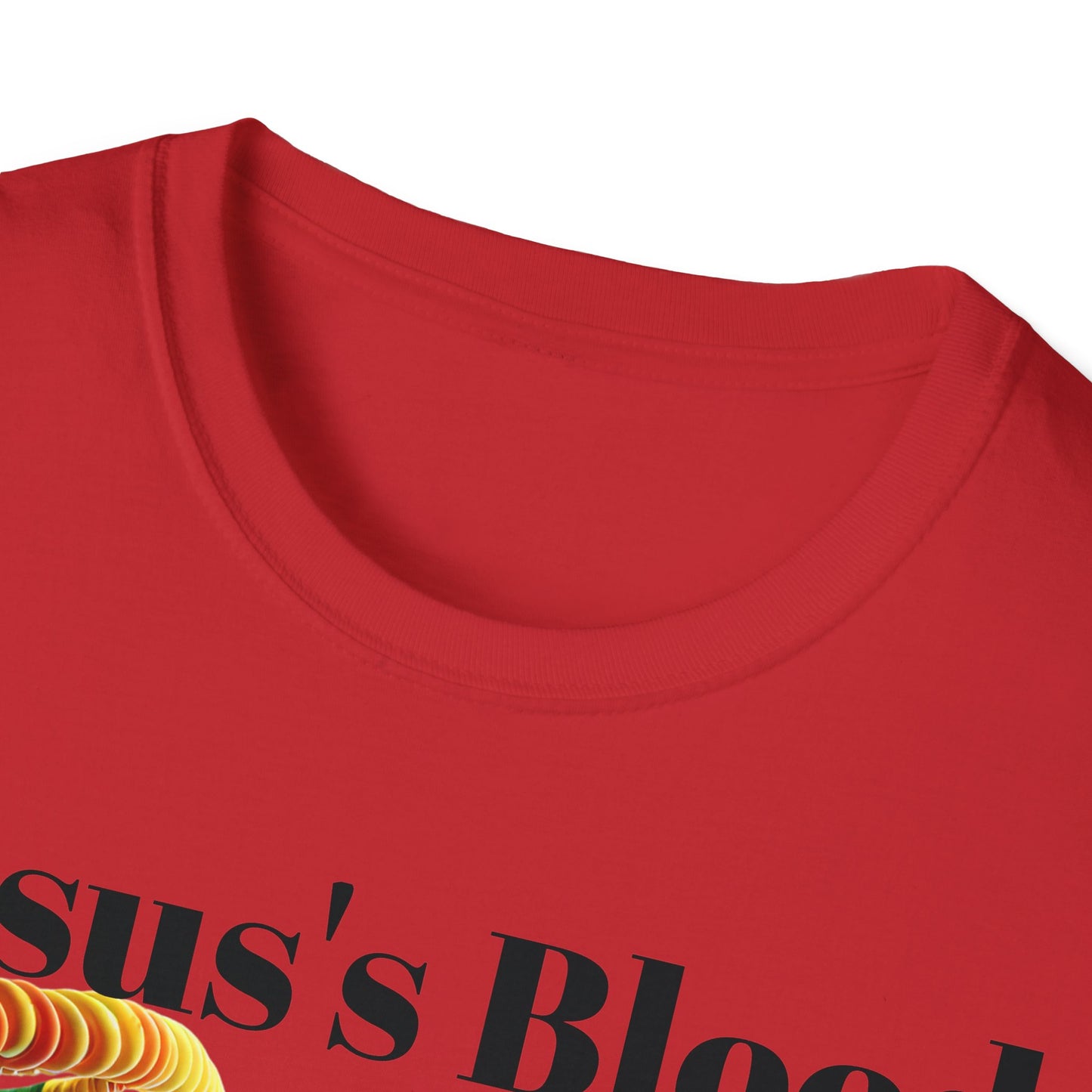 Jesus’s Blood Unisex Softstyle T-Shirt