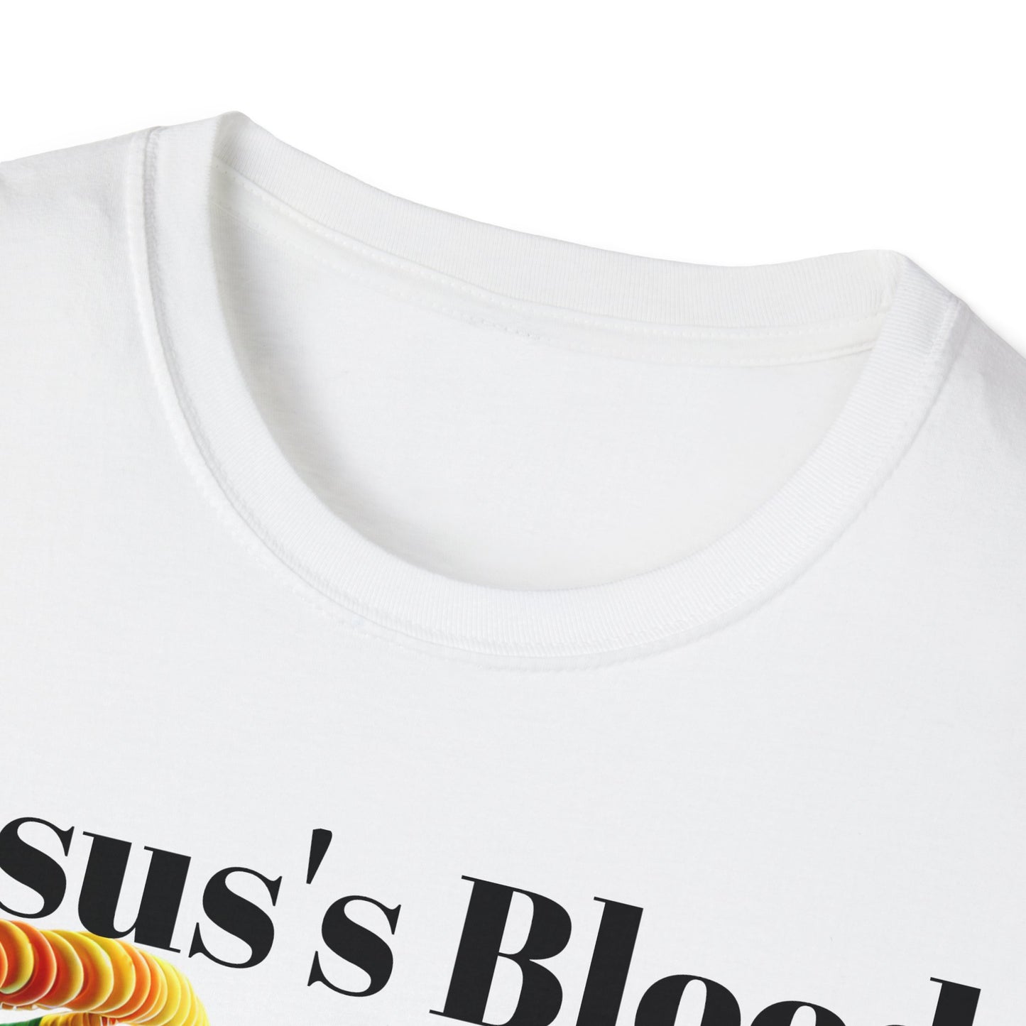 Jesus’s Blood Unisex Softstyle T-Shirt