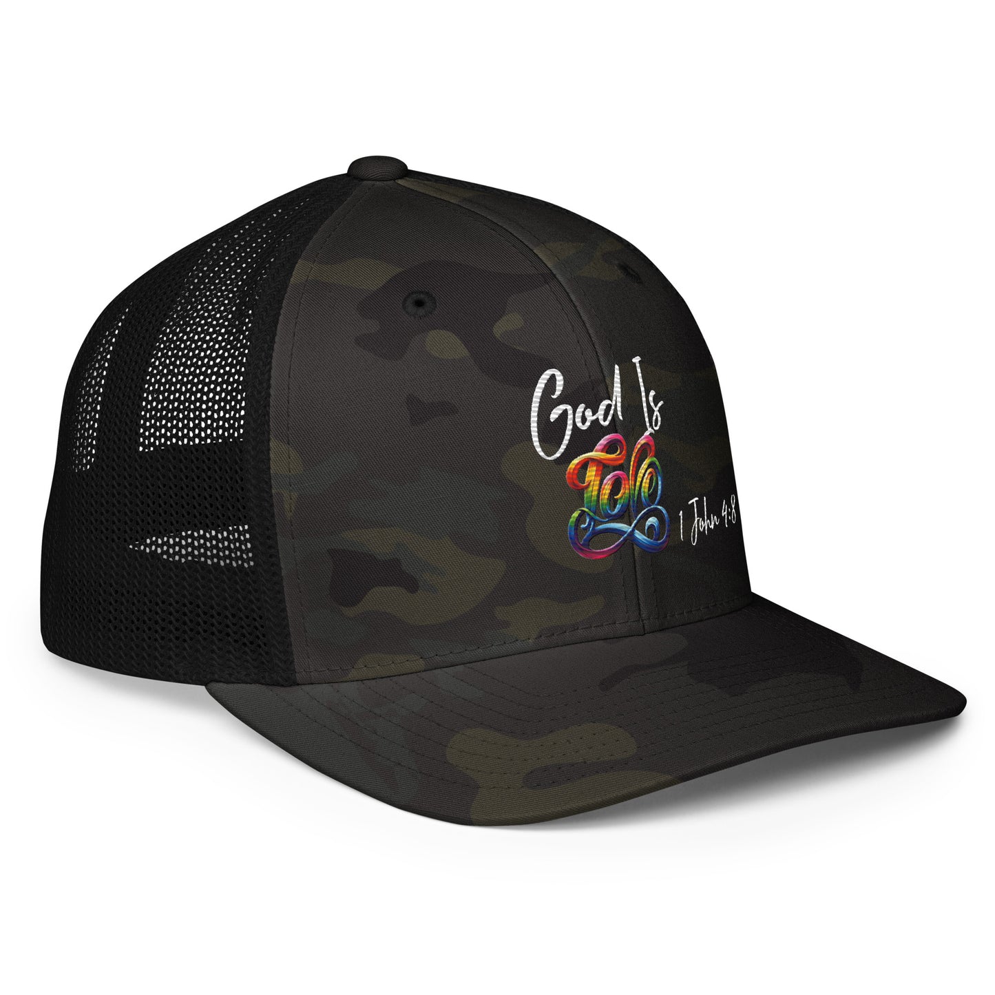 God is Love Trucker Hat