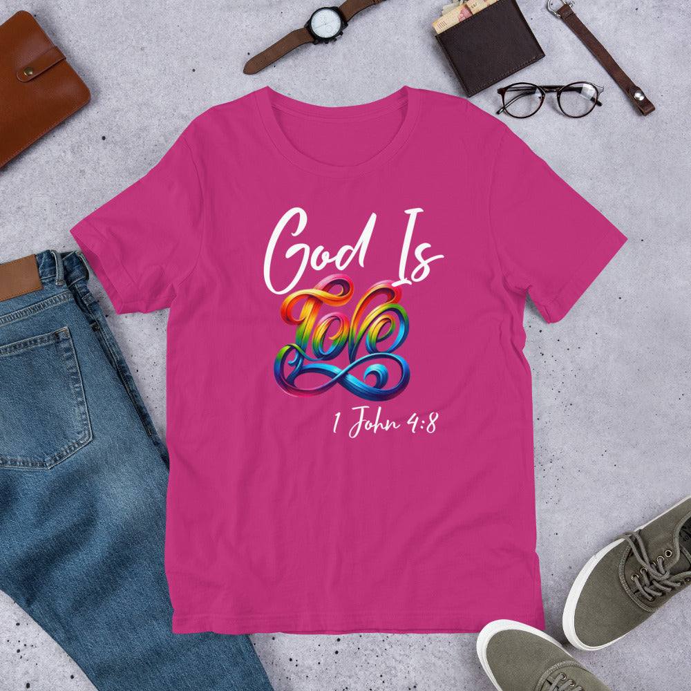 God is Love Unisex t-shirt