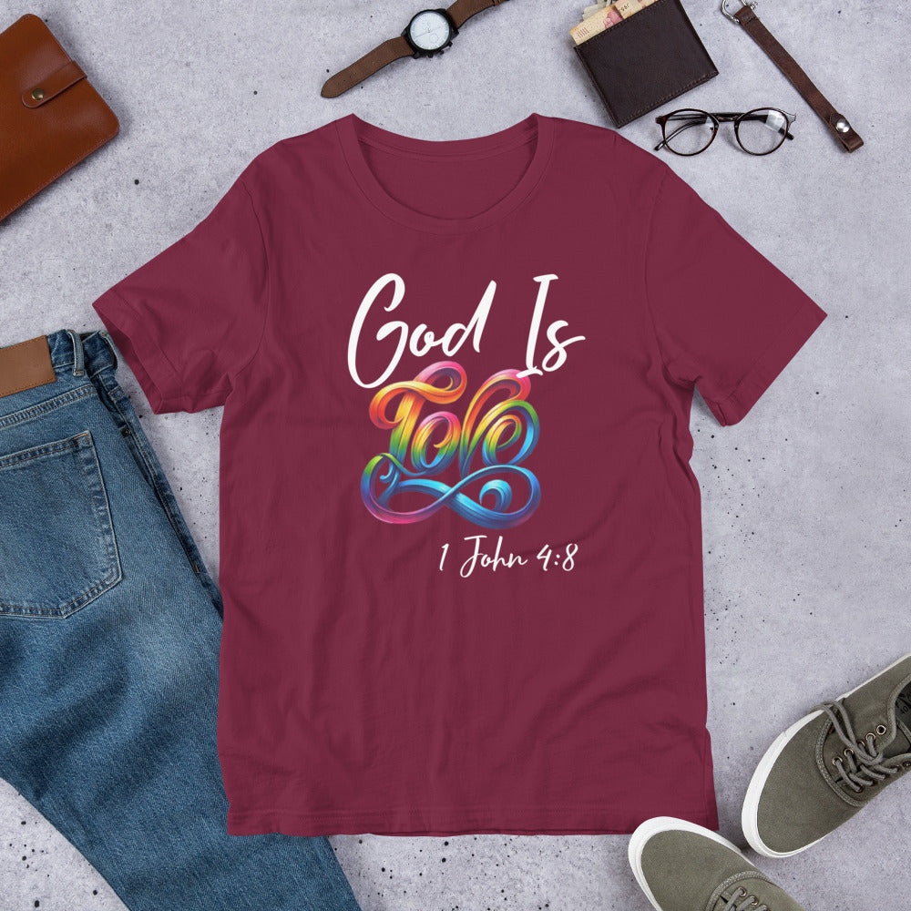 God is Love Unisex t-shirt