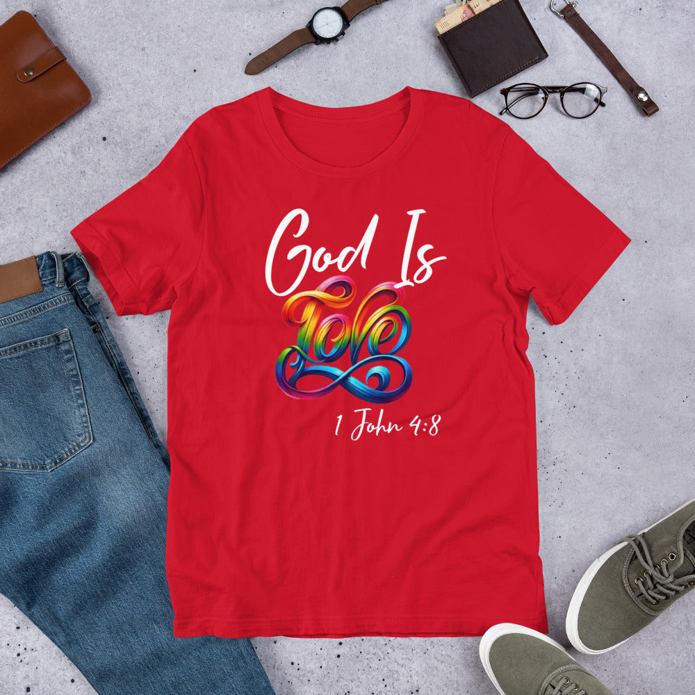 God is Love Unisex t-shirt